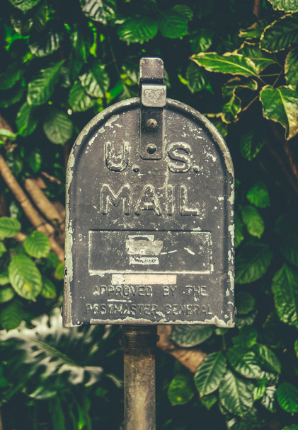 vintage Χαβάης μας ταχυδρομείο κουτί - Φωτογραφία, εικόνα