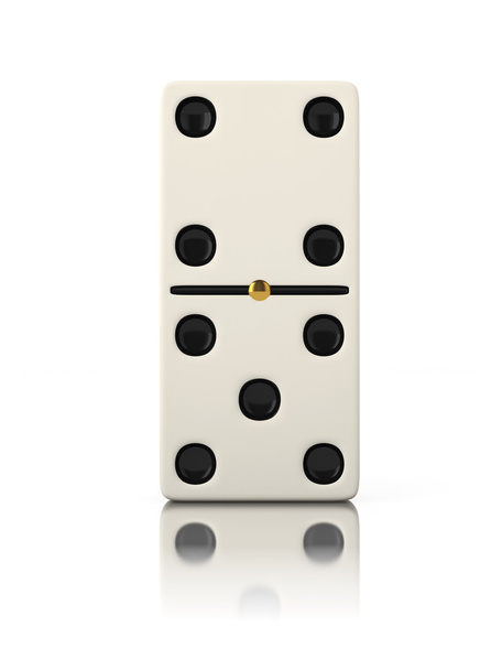 Dominospiel aus nächster Nähe - Foto, Bild