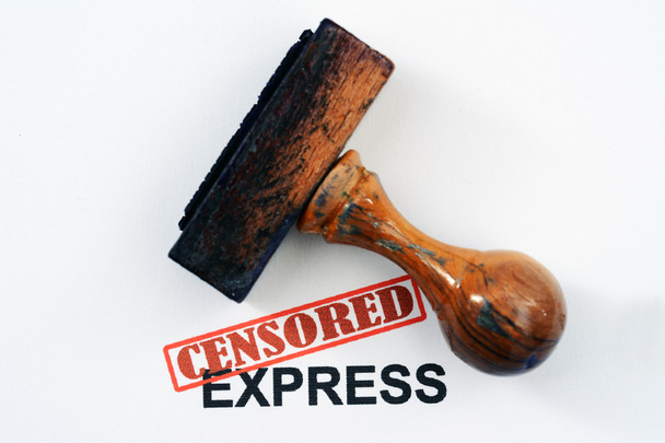 Expresso censurado
 - Foto, Imagem