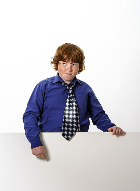 Freckled red-hair boy - Fotó, kép