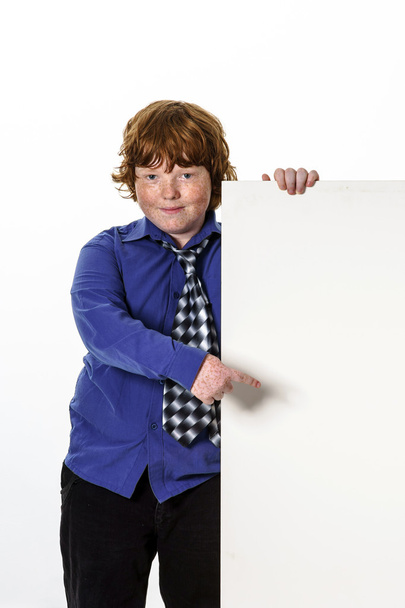 Freckled red-hair boy - Foto, imagen