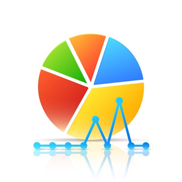 Colorful Diagram and Graph - Vector, Image