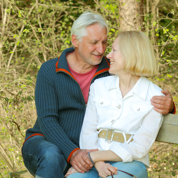 Starší pacienti Zamilovaný pár - Fotografie, Obrázek