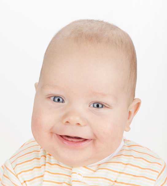 Κοντινό πορτρέτο του χαριτωμένου μωρού - Φωτογραφία, εικόνα