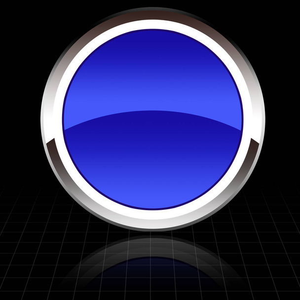 Navigation Button. 3D rendering - Foto, Bild