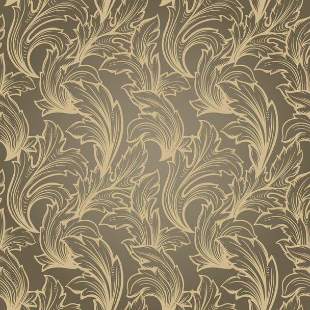 Seamless vintage pattern - Vektor, Bild