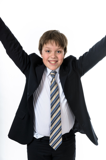 Happy teenage boy - Фото, зображення
