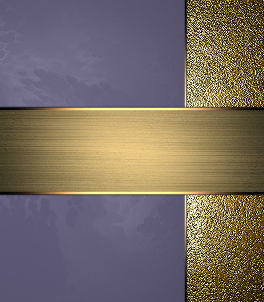Abstract template with gold edge. Design template. Design site - Fotografie, Obrázek