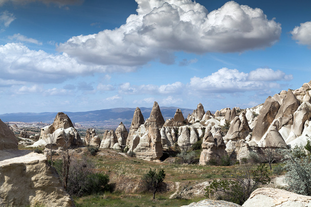 Горный пейзаж, Гореме, Каппадокия, Турция
 - Фото, изображение