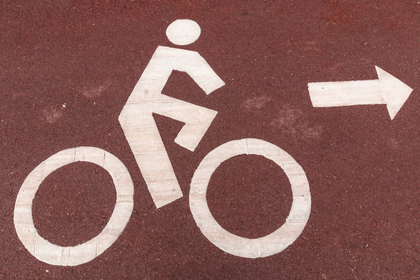 ποδηλάτες σύμβολο σημάδι - Φωτογραφία, εικόνα