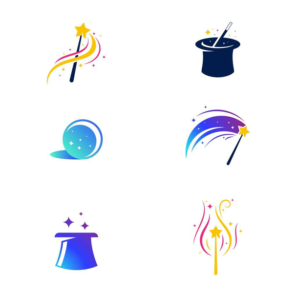 Magic element Vektorová ikona ilustrace design šablona - Vektor, obrázek