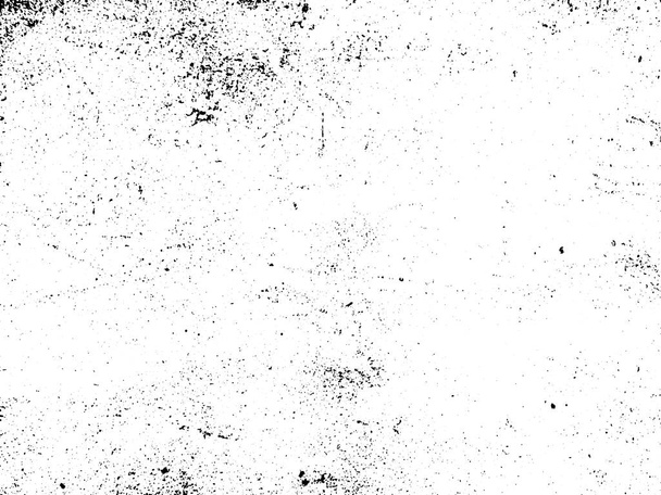 Grunge preto e branco. Textura de sobreposição de estresse. Abstrato poeira de superfície e conceito de fundo de parede suja áspera. A ilustração de angústia simplesmente coloca sobre o objeto para criar efeito grunge. Vetor EPS10. - Vetor, Imagem