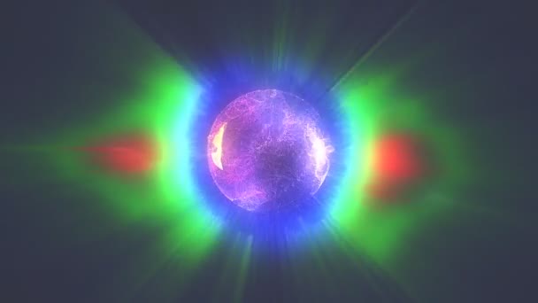 abstraktní plazma koule - Záběry, video