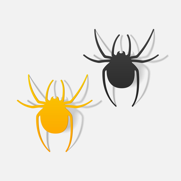 pająki elementy projektu - Wektor, obraz