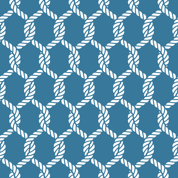 Modèle de corde nautique sans couture
 - Vecteur, image