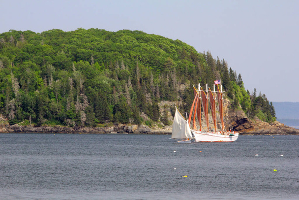 Vistas de Frenchman Bay, Maine - Foto, Imagem