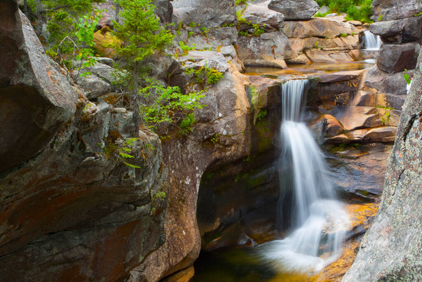 Screw Auger Falls, Grafton Notch State Park, Maine - Zdjęcie, obraz