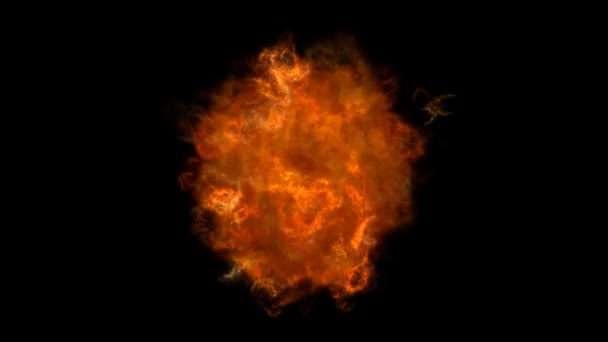 Bola de fuego abstracta
 - Imágenes, Vídeo