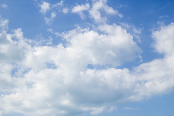 background of blue sky and white cloud - Photo, Image