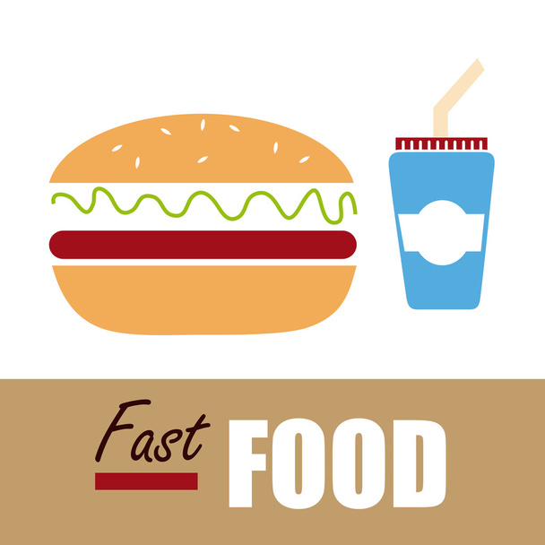 jídlo design - Vektor, obrázek