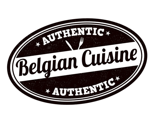 Belgialainen keittiöleima
 - Vektori, kuva