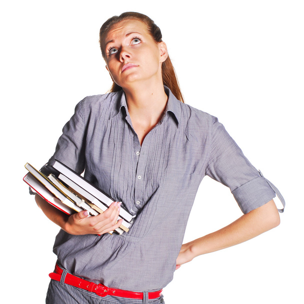 Student with books - Photo, Image
