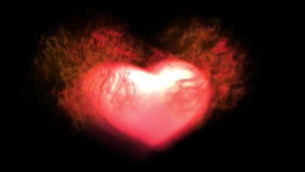 Videa z Heart Burning Heart (4K Resolution: Background Transparent) - Záběry, video