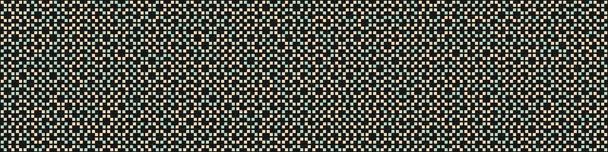 Abstrakte Farbe geometrische Formen Muster generative computergestützte Kunst Illustration, Nachahmung von Farbfliesen Stücke - Vektor, Bild