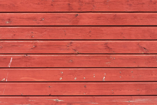 ヴィンテージ古い木製の赤の背景。抽象的な背景。トップビュー、コピースペース - 写真・画像
