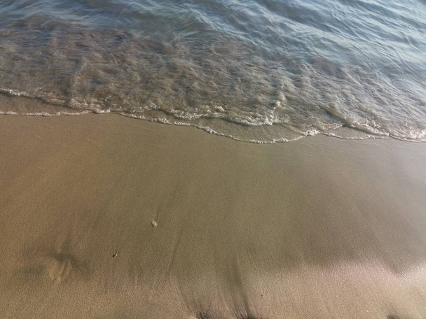 Sandbank in Porto Portugal Sehr schöner Sand am Meer - Foto, Bild