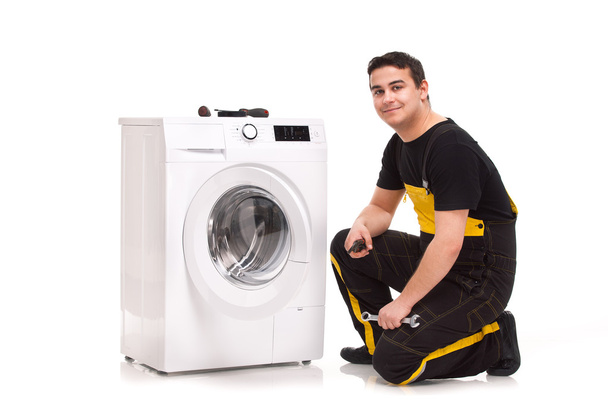 επισκευαστής πλυντήριο ρούχων - Φωτογραφία, εικόνα