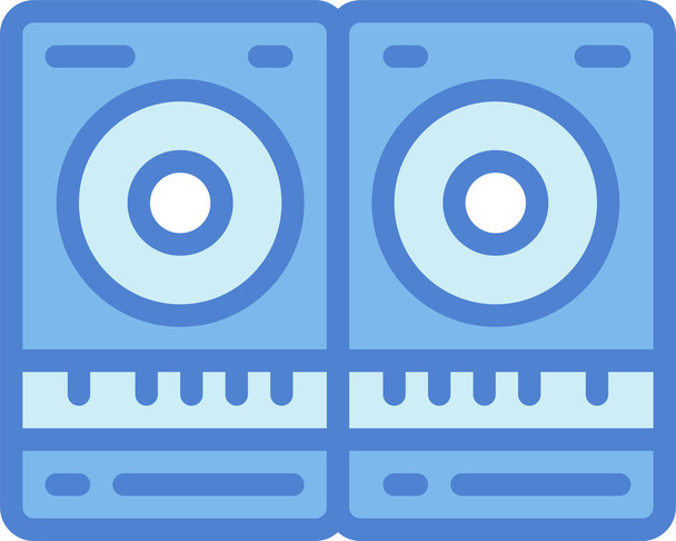 звукові гучномовці музична піктограма
 - Вектор, зображення