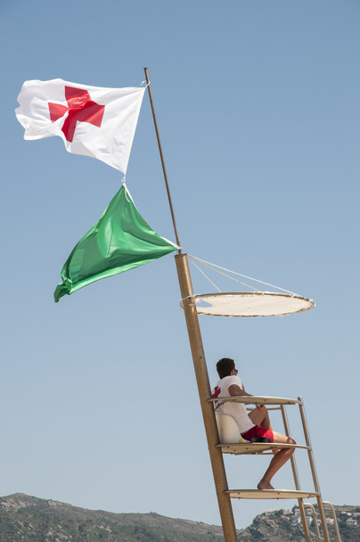 Torre de salva-vidas
  - Foto, Imagem