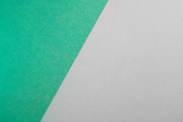 Paper background with paper texture in green with white color. Overlaid sheets of paper. - Foto, immagini