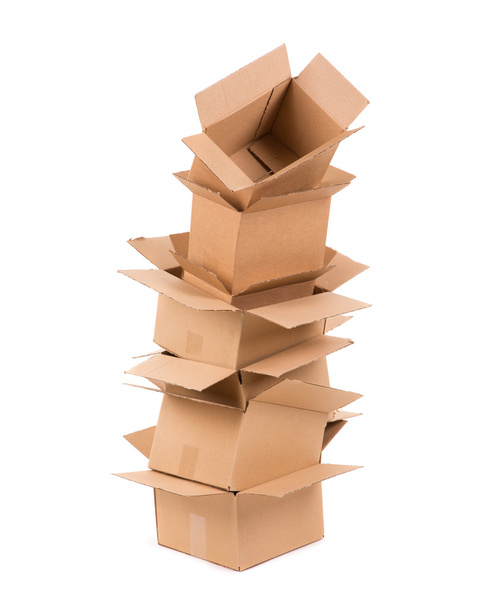 Cardboard boxes. - Foto, imagen
