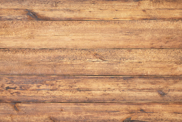 Holzstruktur. Tisch oder Wand aus alten Brettern als Hintergrund - Foto, Bild