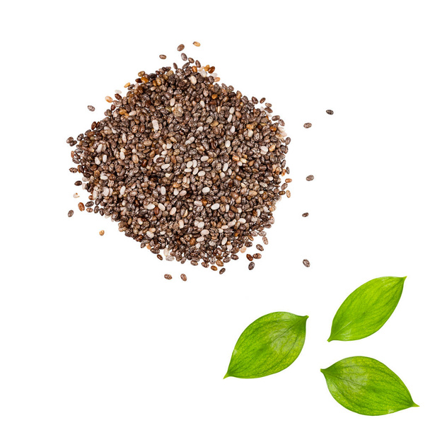Salvia hispanica - Organic and healthy chia seeds - Valokuva, kuva