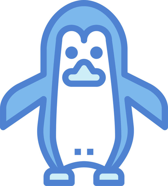 animal penguin wildlife icon in animal category - Διάνυσμα, εικόνα