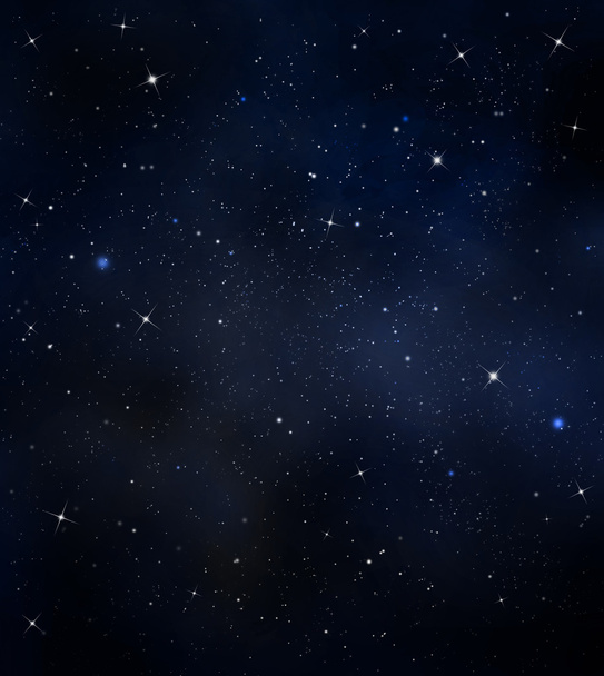 starry night sky - Фото, изображение
