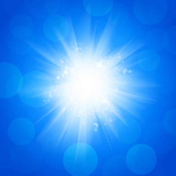 Абстрактний сонце блакитний фон
 - Фото, зображення
