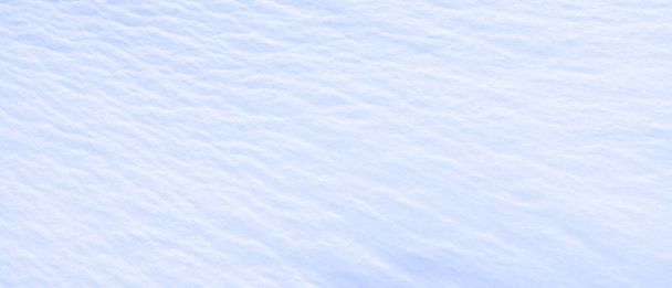 Blue snow with texture. fresh snow background - Photo, Image