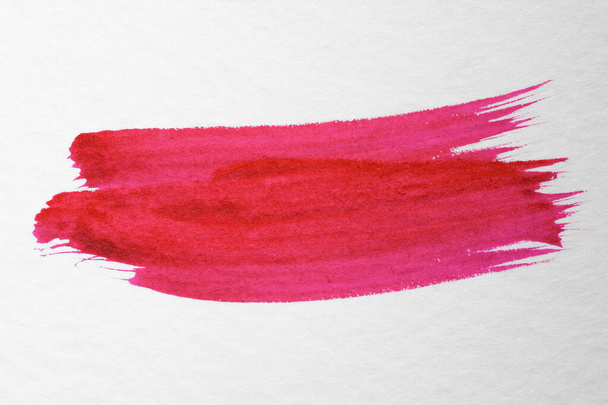 Червона рука намальована акварель елемент Логотип пензлик пофарбований акварельний фон
 - Фото, зображення
