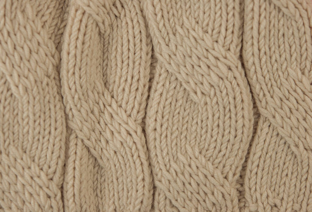 È tessitura di lana a maglia per modello e sfondo. - Foto, immagini