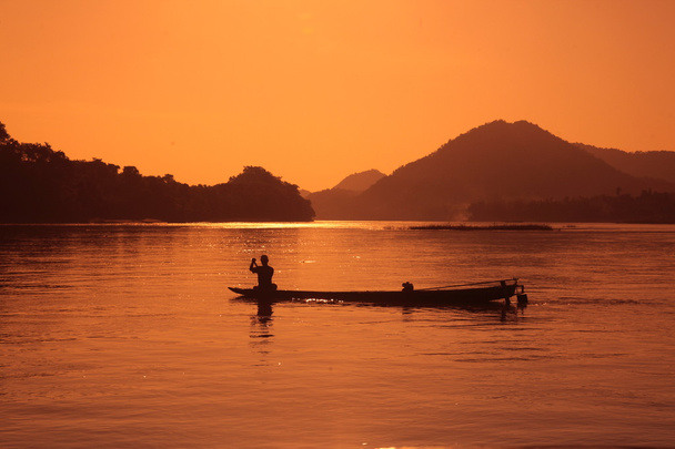 Laos luang prabang mekong - Foto, immagini