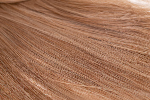 Fundo de cabelo loiro. Feminino loira textura do cabelo. - Foto, Imagem