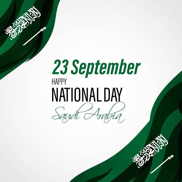vectorillustratie voor nationale dag-Saoedi-Arabië-23 september - Vector, afbeelding