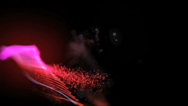 astratto onda di particelle di colore
 - Filmati, video
