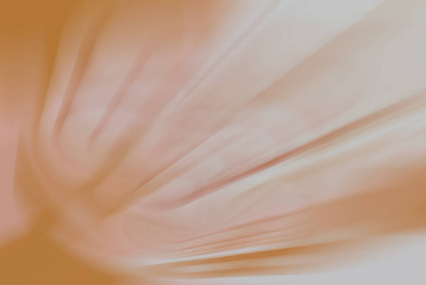 レイアウトのための新しいトレンディーなオレンジの背景マルチカラートレンド繊細なベージュアウトライン。印刷テクスチャパステル桃の木陰の光の背景. - 写真・画像