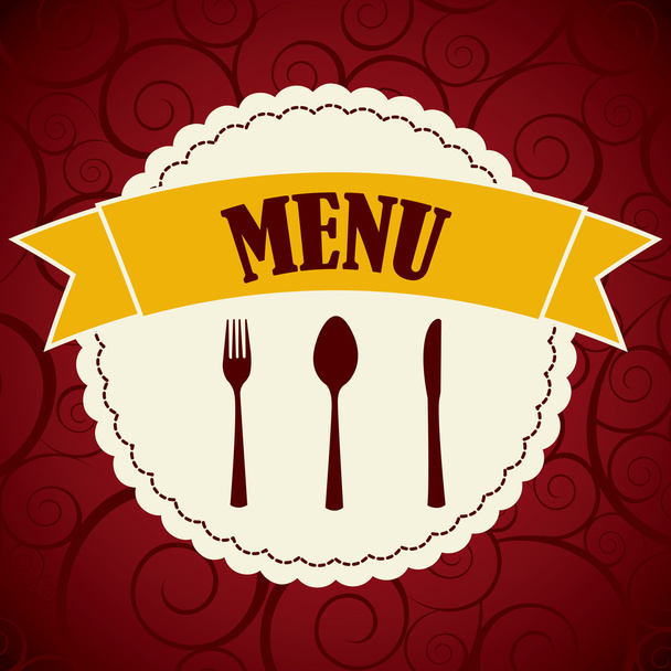 menu design - Vector, afbeelding