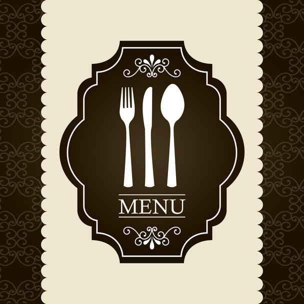 menu design - Vektor, obrázek